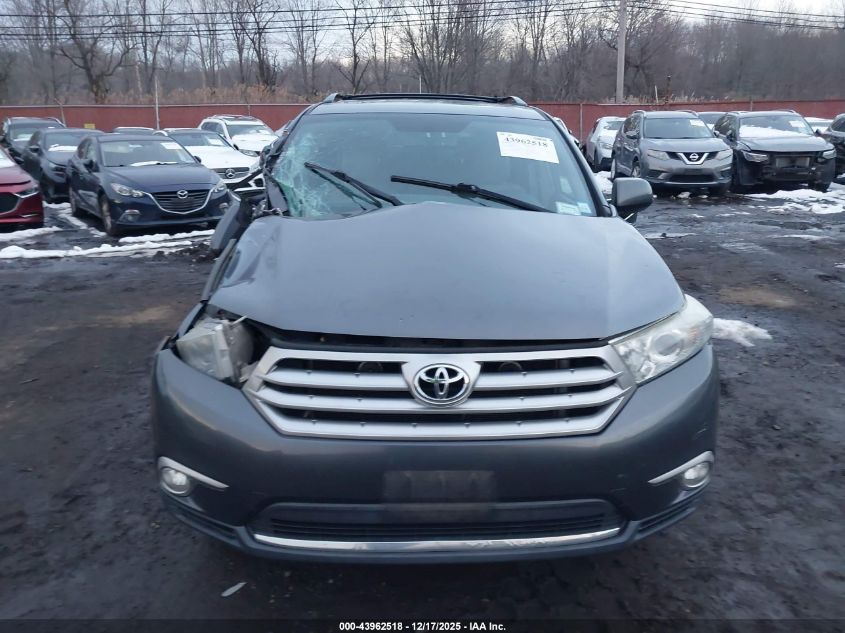 2013 Toyota Highlander Se V6 VIN: 5TDBK3EH0DS265782 Lot: 43962518