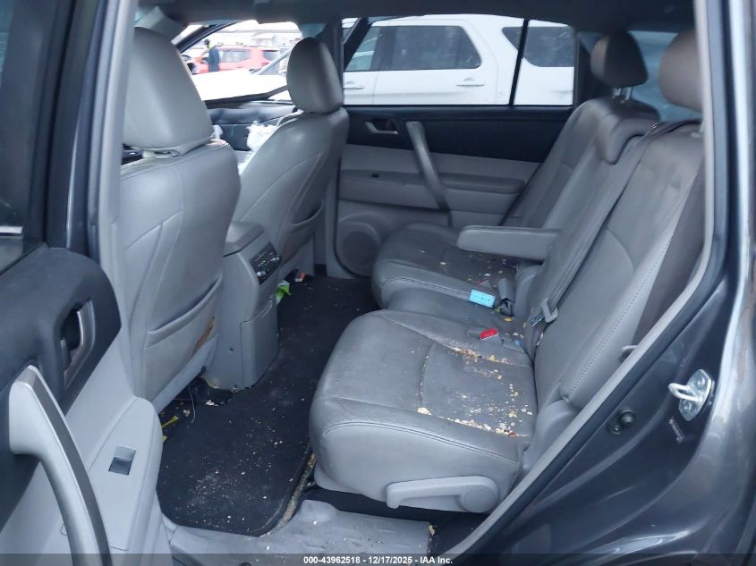 2013 Toyota Highlander Se V6 VIN: 5TDBK3EH0DS265782 Lot: 43962518