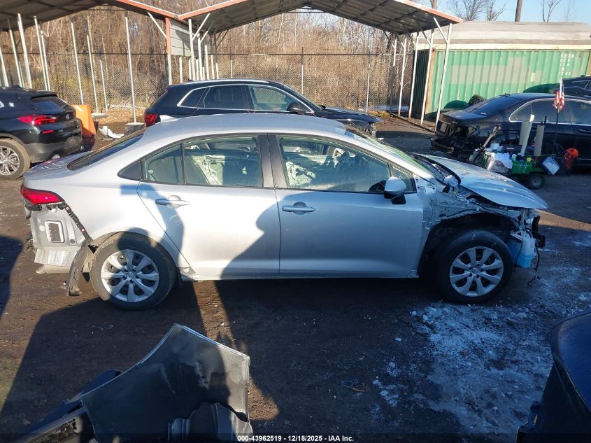 2023 Toyota Corolla Le VIN: JTDB4MEEXP3011024 Lot: 43962519