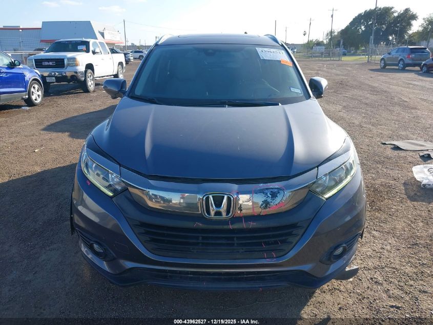 2019 Honda Hr-V Ex-L VIN: 3CZRU5H77KM721985 Lot: 43962527