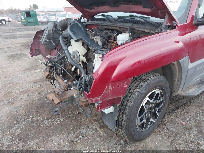 2004 Chevrolet Avalanche 1500 VIN: 3GNEK12T84G177255 Lot: 43962536