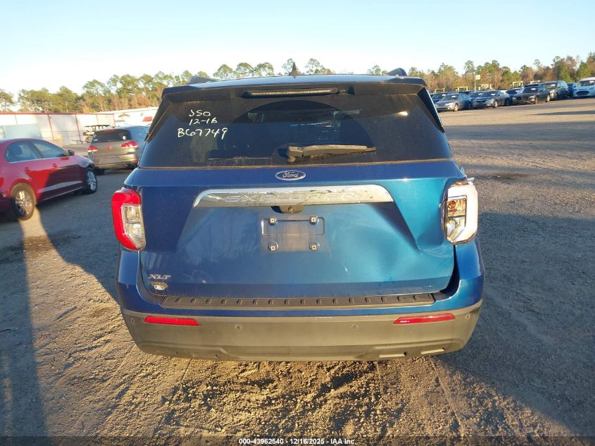 2021 Ford Explorer Xlt VIN: 1FMSK7DH7MGB67749 Lot: 43962540