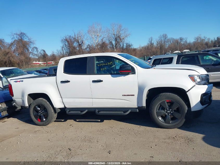 2022 Chevrolet Colorado 4Wd Short Box Lt VIN: 1GCGTCEN7N1110539 Lot: 43962545