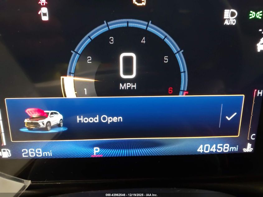 2024 Chevrolet Trailblazer Fwd Lt VIN: KL79MPSL1RB142528 Lot: 43962546