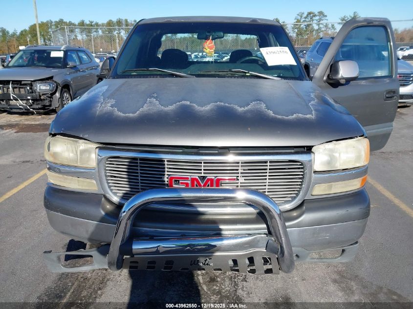 2000 GMC Sierra 1500 Sle VIN: 2GTEC19T9Y1187917 Lot: 43962550