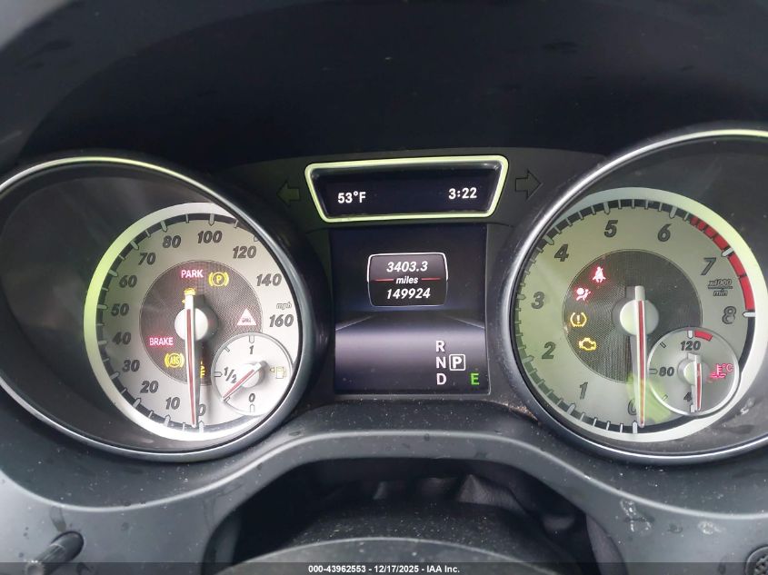 2015 Mercedes-Benz Gla 250 4Matic VIN: WDCTG4GB0FJ116481 Lot: 43962553