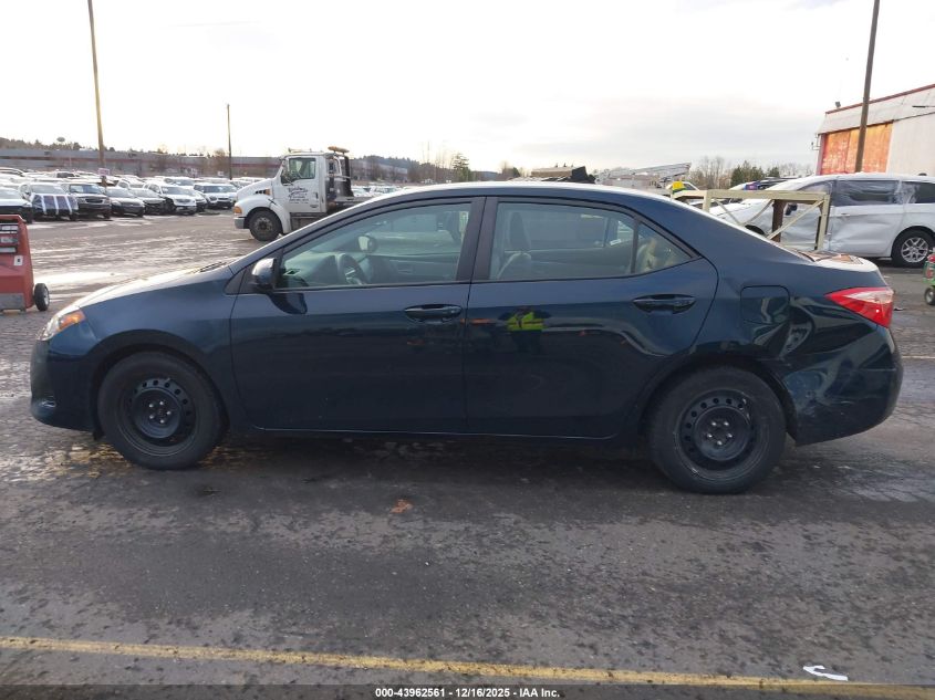 2018 Toyota Corolla Le VIN: 2T1BURHE6JC048188 Lot: 43962561