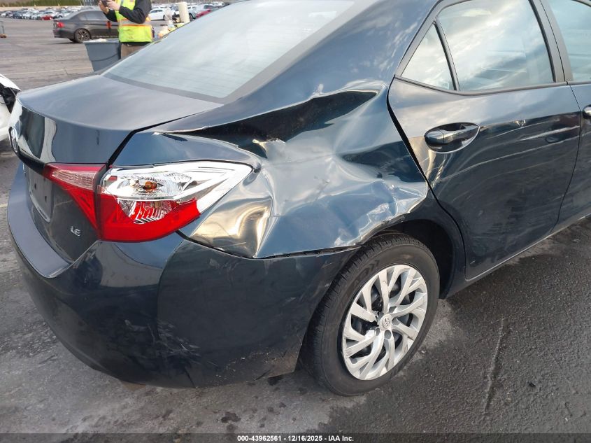 2018 Toyota Corolla Le VIN: 2T1BURHE6JC048188 Lot: 43962561