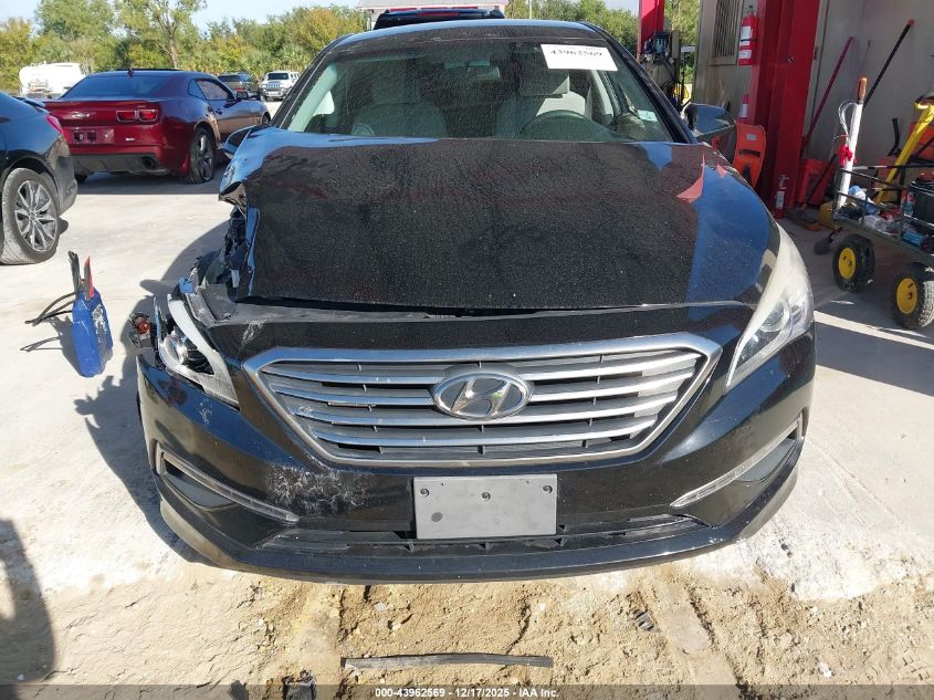 2015 Hyundai Sonata Se VIN: 5NPE24AF6FH123503 Lot: 43962569