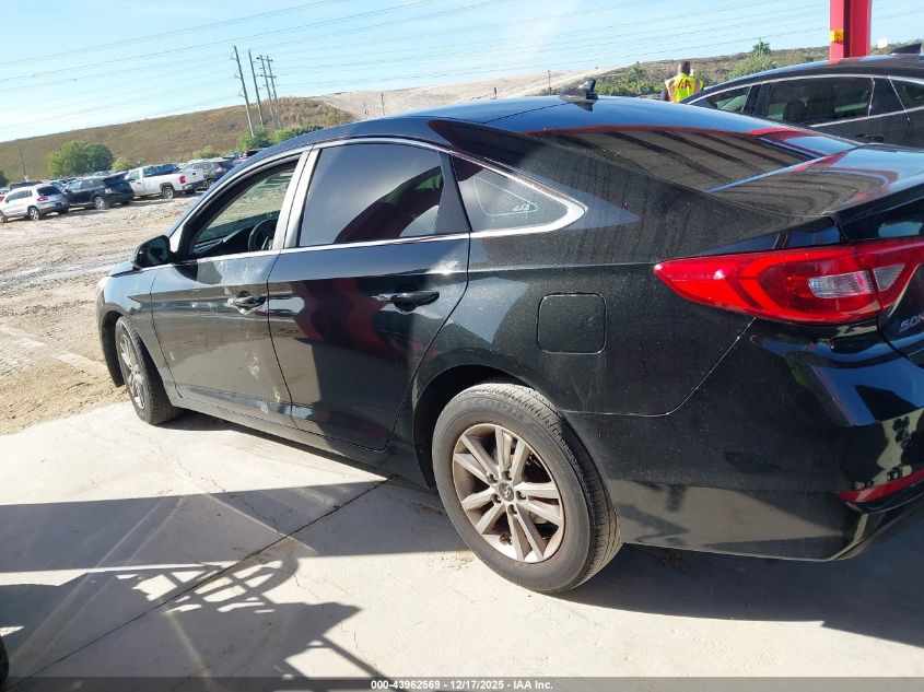 2015 Hyundai Sonata Se VIN: 5NPE24AF6FH123503 Lot: 43962569