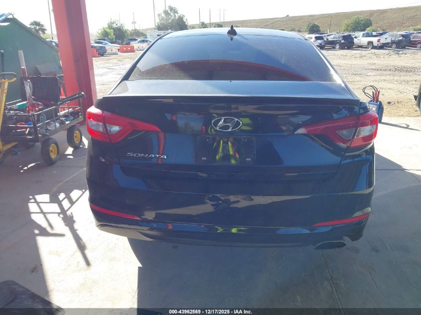 2015 Hyundai Sonata Se VIN: 5NPE24AF6FH123503 Lot: 43962569