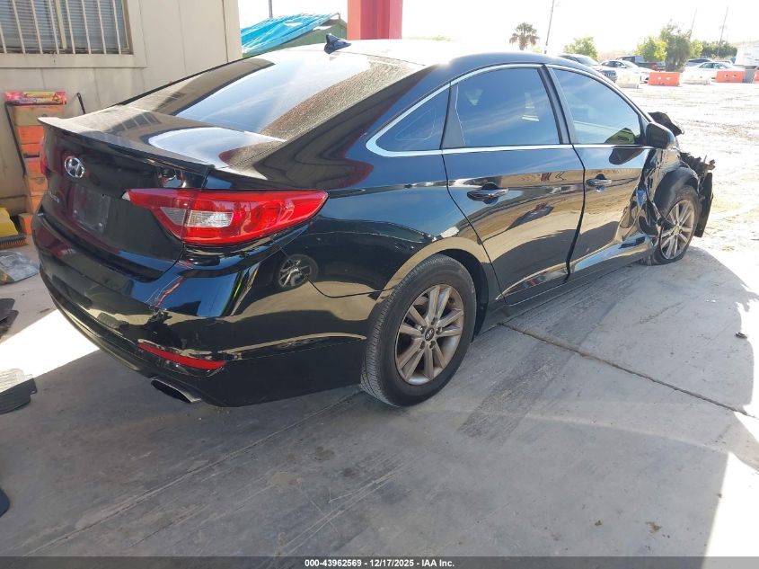 2015 Hyundai Sonata Se VIN: 5NPE24AF6FH123503 Lot: 43962569