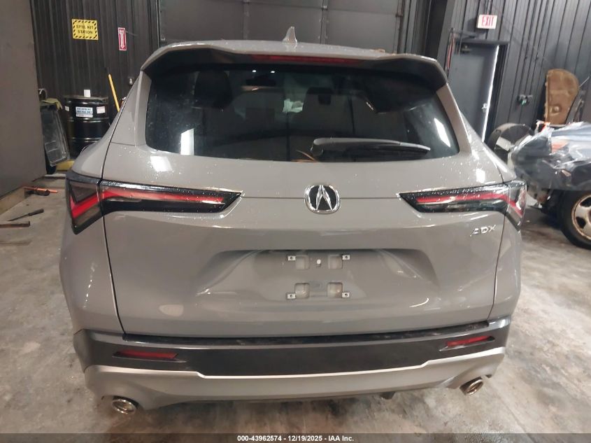 2025 Acura Adx VIN: 3HDSA1H39SM705436 Lot: 43962574