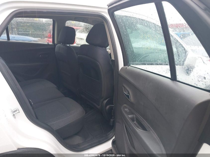 2016 Chevrolet Trax 1Ls VIN: 3GNCJNSBXGL272713 Lot: 43962576