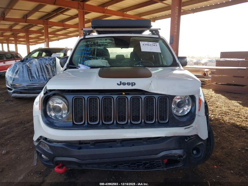 2017 Jeep Renegade Trailhawk 4X4 VIN: ZACCJBCB5HPG66909 Lot: 43962583