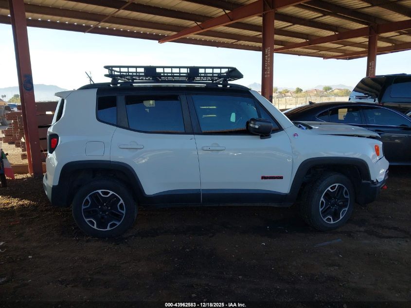 2017 Jeep Renegade Trailhawk 4X4 VIN: ZACCJBCB5HPG66909 Lot: 43962583