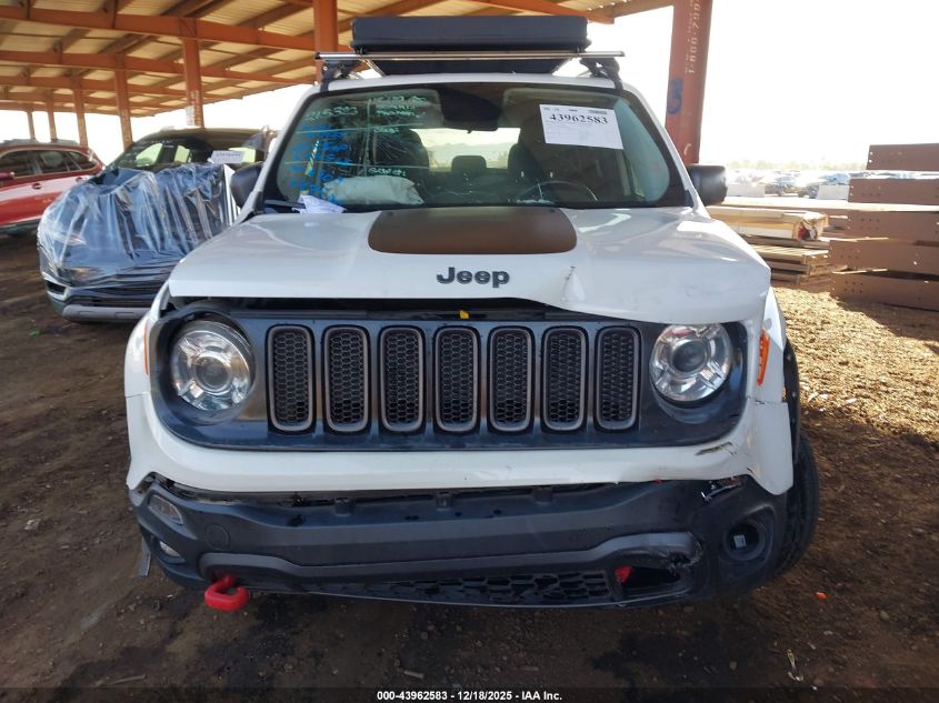 2017 Jeep Renegade Trailhawk 4X4 VIN: ZACCJBCB5HPG66909 Lot: 43962583