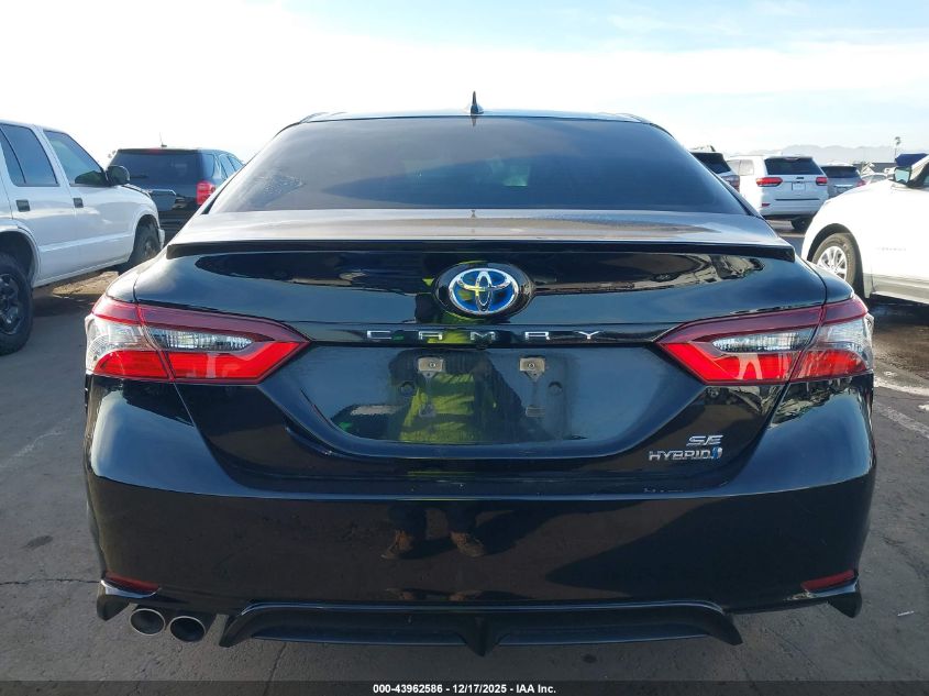 2021 Toyota Camry Se Hybrid VIN: 4T1G31AK4MU549867 Lot: 43962586