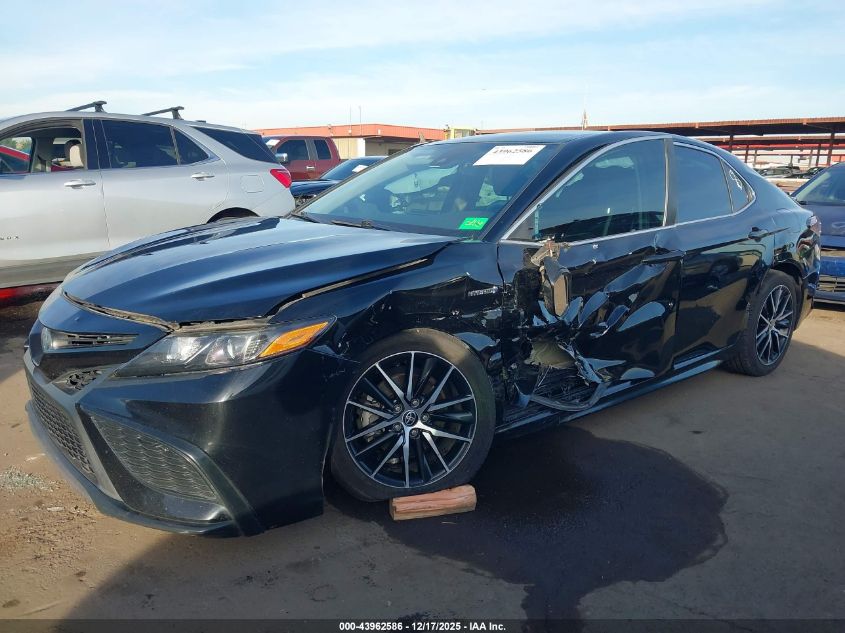 2021 Toyota Camry Se Hybrid VIN: 4T1G31AK4MU549867 Lot: 43962586