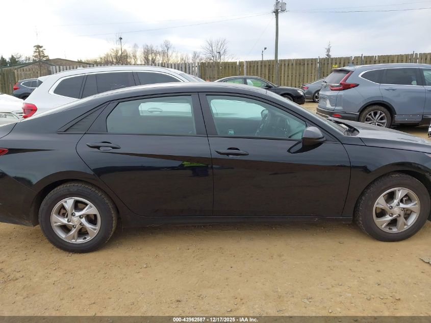 2021 Hyundai Elantra Se VIN: KMHLL4AG9MU105394 Lot: 43962587