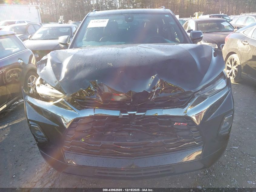 2022 Chevrolet Blazer Fwd Rs VIN: 3GNKBERS0NS192077 Lot: 43962589