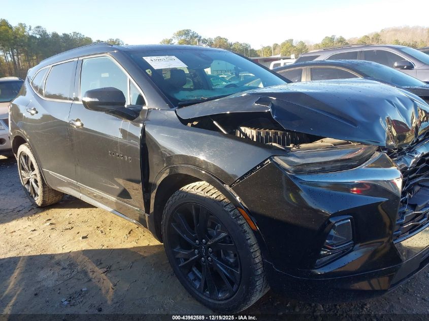 2022 Chevrolet Blazer Fwd Rs VIN: 3GNKBERS0NS192077 Lot: 43962589