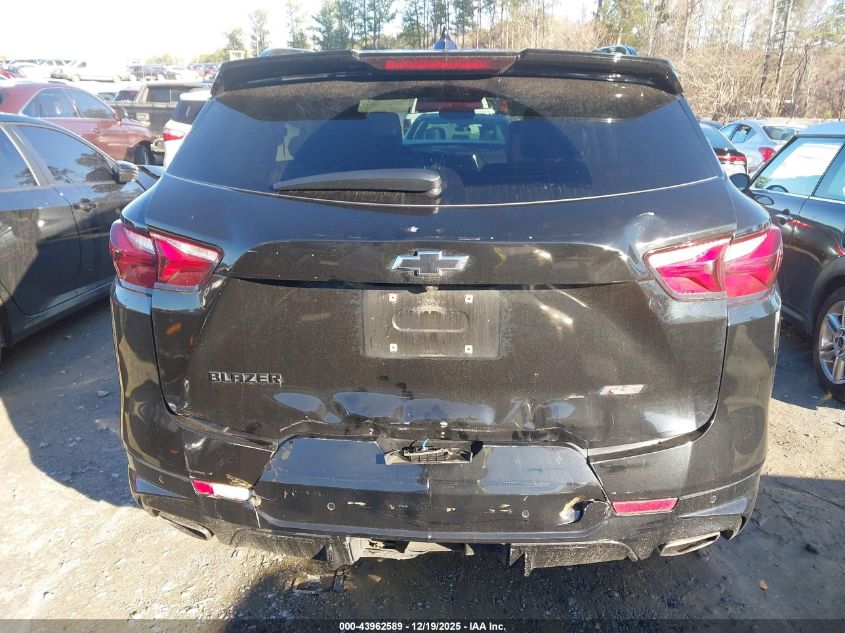 2022 Chevrolet Blazer Fwd Rs VIN: 3GNKBERS0NS192077 Lot: 43962589