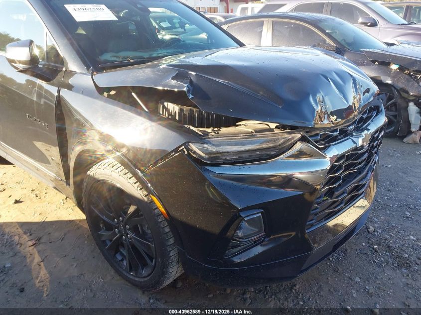 2022 Chevrolet Blazer Fwd Rs VIN: 3GNKBERS0NS192077 Lot: 43962589