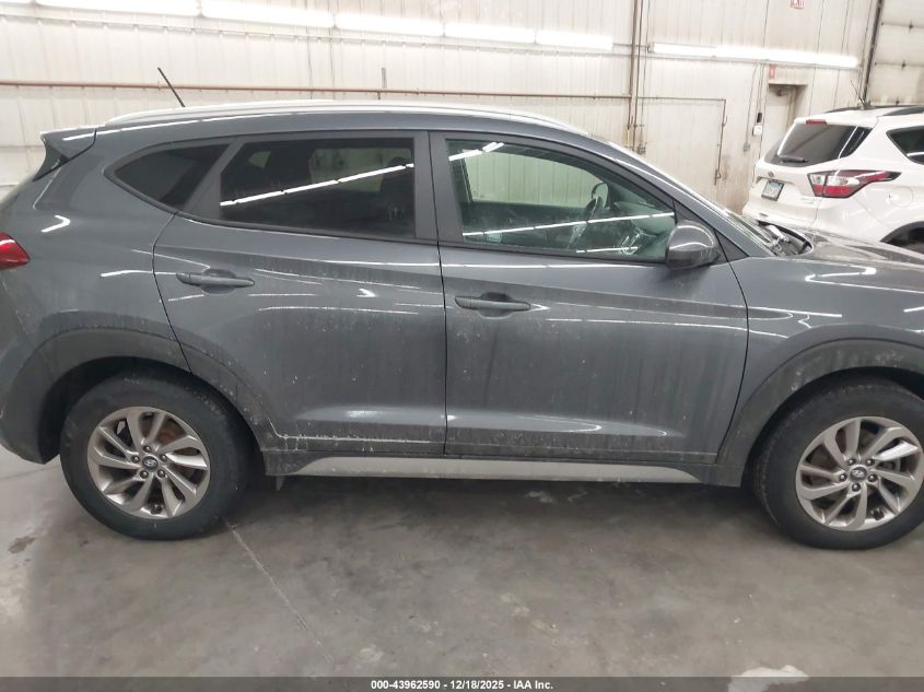 2017 Hyundai Tucson Se VIN: KM8J33A43HU448456 Lot: 43962590