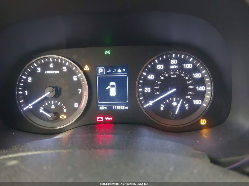 2017 Hyundai Tucson Se VIN: KM8J33A43HU448456 Lot: 43962590