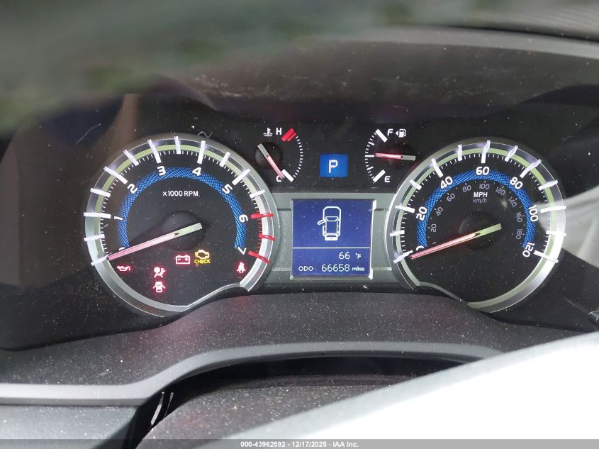 2016 Toyota 4Runner Sr5 VIN: JTEBU5JR4G5405293 Lot: 43962592