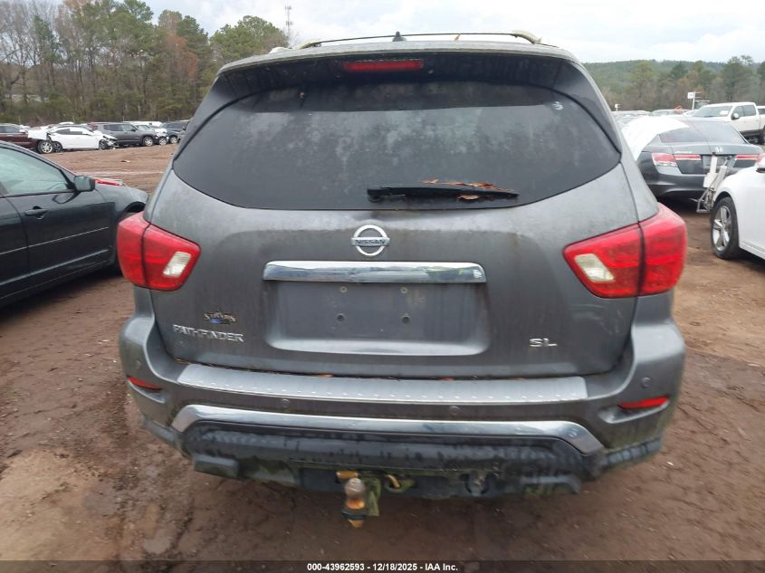 2018 Nissan Pathfinder Sl VIN: 5N1DR2MN6JC665389 Lot: 43962593