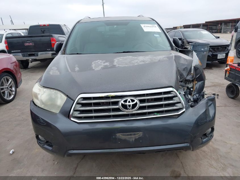 2010 Toyota Highlander Limited V6 VIN: 5TDYK3EH6AS008213 Lot: 43962594