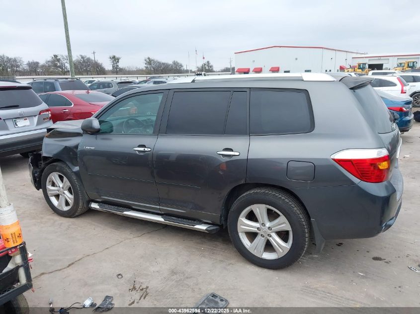 2010 Toyota Highlander Limited V6 VIN: 5TDYK3EH6AS008213 Lot: 43962594