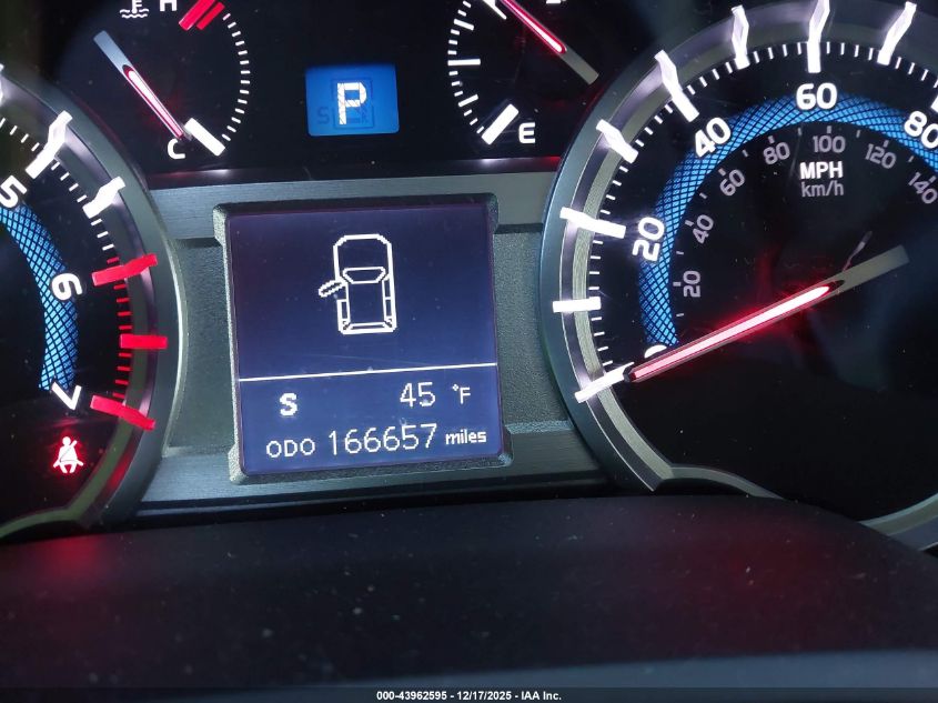 2014 Toyota 4Runner Limited VIN: JTEBU5JR6E5157674 Lot: 43962595