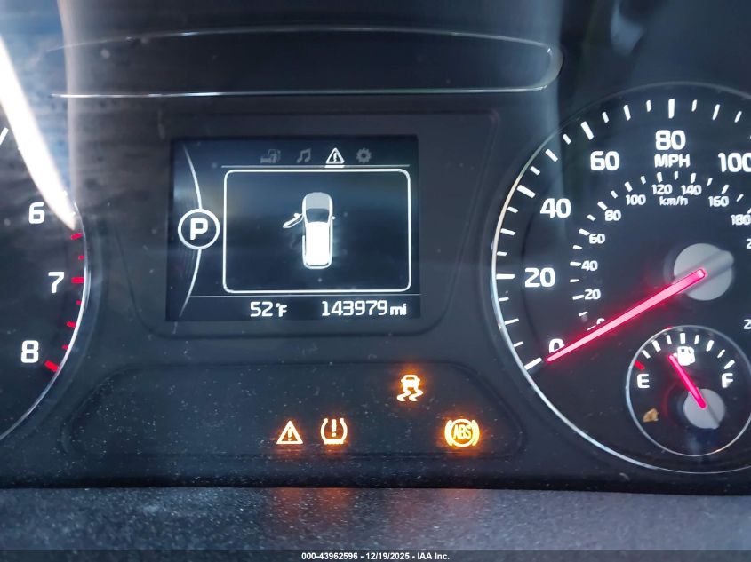 2016 Kia Sorento 2.4L L VIN: 5XYPG4A3XGG167660 Lot: 43962596