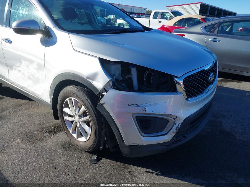 2016 Kia Sorento 2.4L L VIN: 5XYPG4A3XGG167660 Lot: 43962596