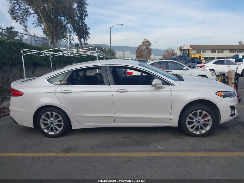 2019 Ford Fusion Energi Titanium VIN: 3FA6P0SU9KR232448 Lot: 43962601