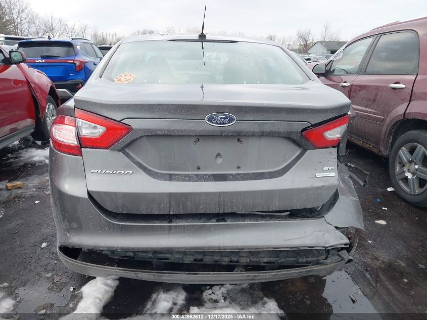 2014 Ford Fusion Se VIN: 3FA6P0HDXER374397 Lot: 43962612