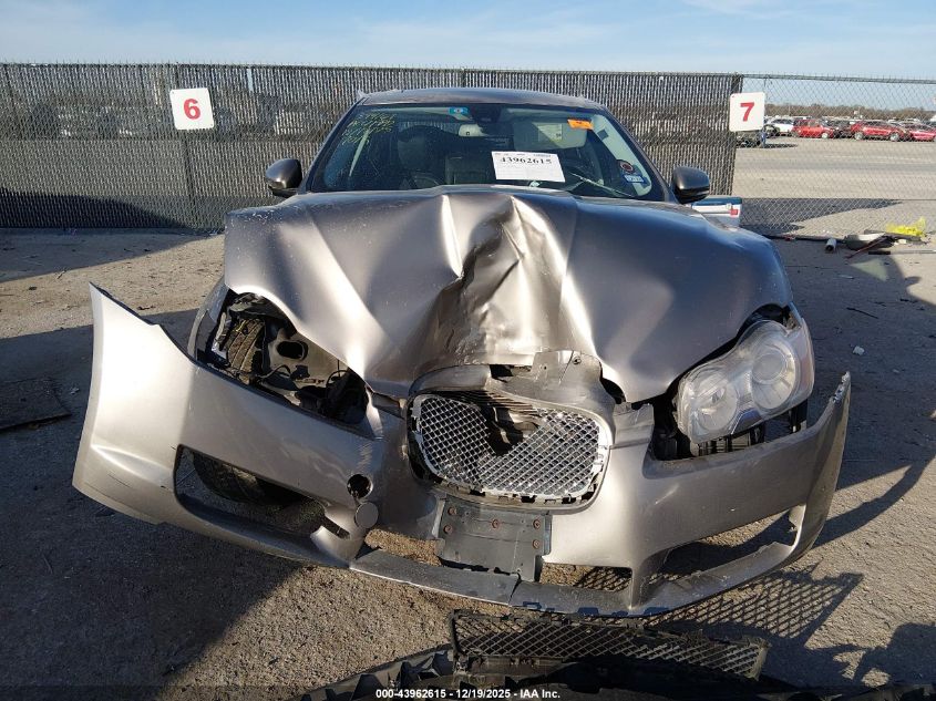 2010 Jaguar Xf VIN: SAJWA0FA6AHR72388 Lot: 43962615