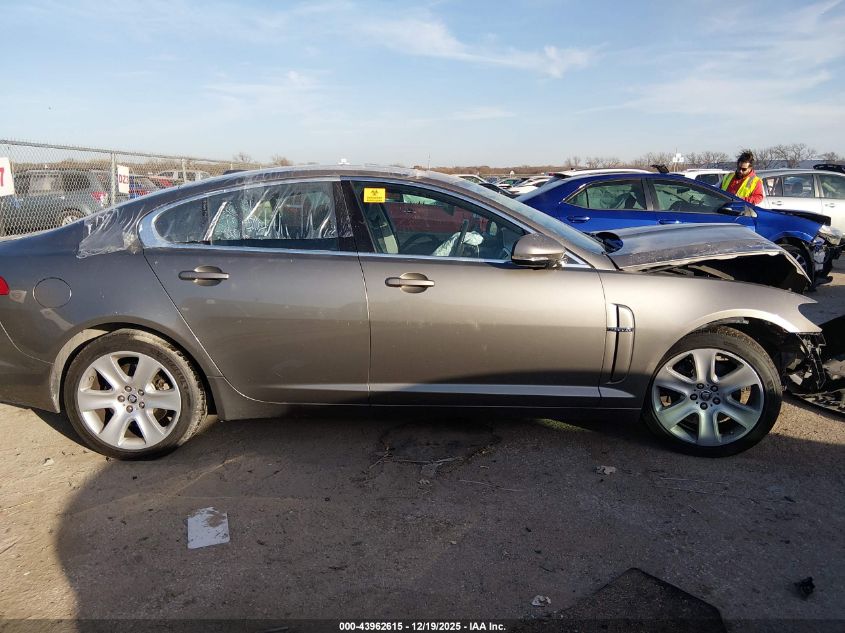 2010 Jaguar Xf VIN: SAJWA0FA6AHR72388 Lot: 43962615