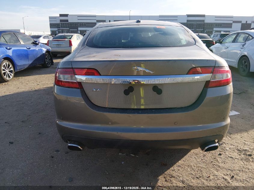 2010 Jaguar Xf VIN: SAJWA0FA6AHR72388 Lot: 43962615