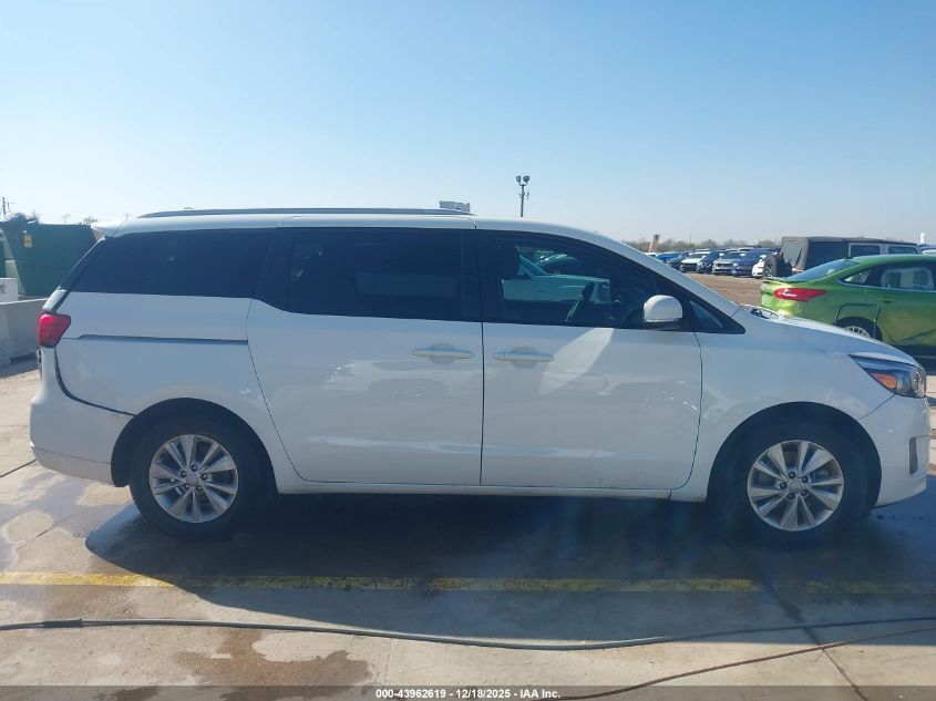 2015 Kia Sedona Lx VIN: KNDMB5C12F6024190 Lot: 43962619