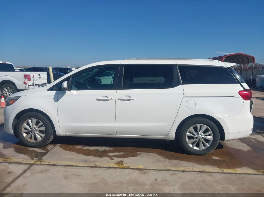 2015 Kia Sedona Lx VIN: KNDMB5C12F6024190 Lot: 43962619