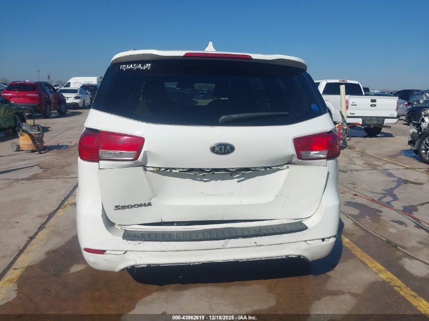 2015 Kia Sedona Lx VIN: KNDMB5C12F6024190 Lot: 43962619
