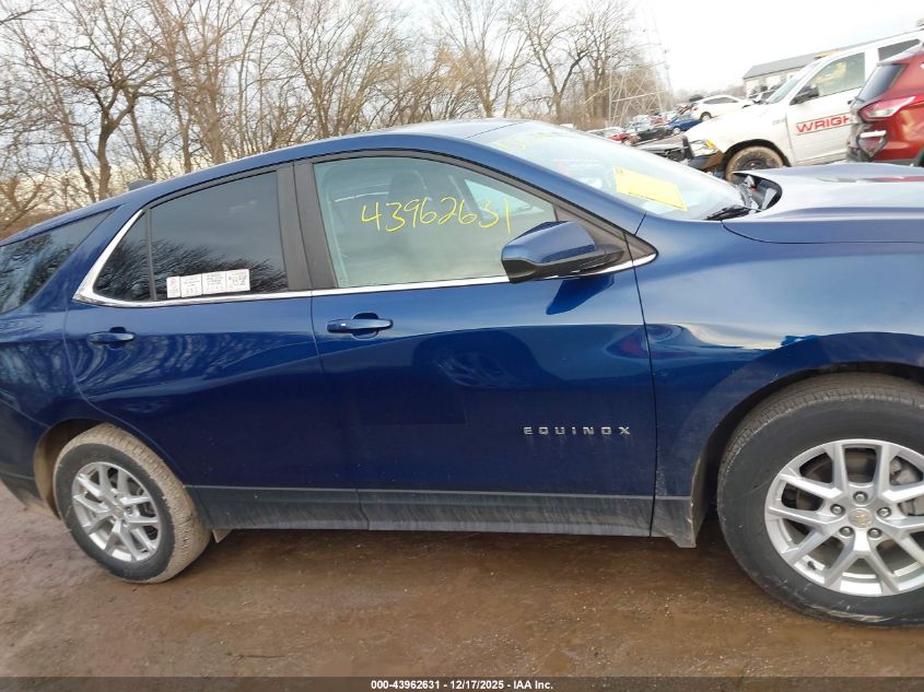 2022 Chevrolet Equinox Fwd Lt VIN: 3GNAXKEV7NL313175 Lot: 43962631