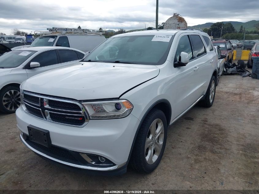 2014 Dodge Durango Limited VIN: 1C4RDJDG5EC425261 Lot: 43962638