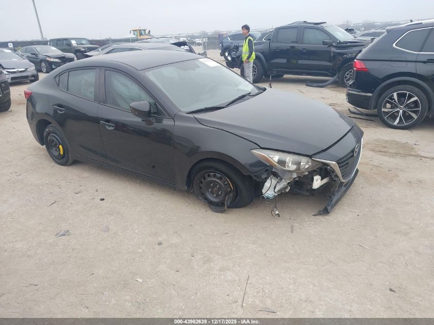 2015 Mazda Mazda3 I Sv VIN: JM1BM1T70F1271350 Lot: 43962639