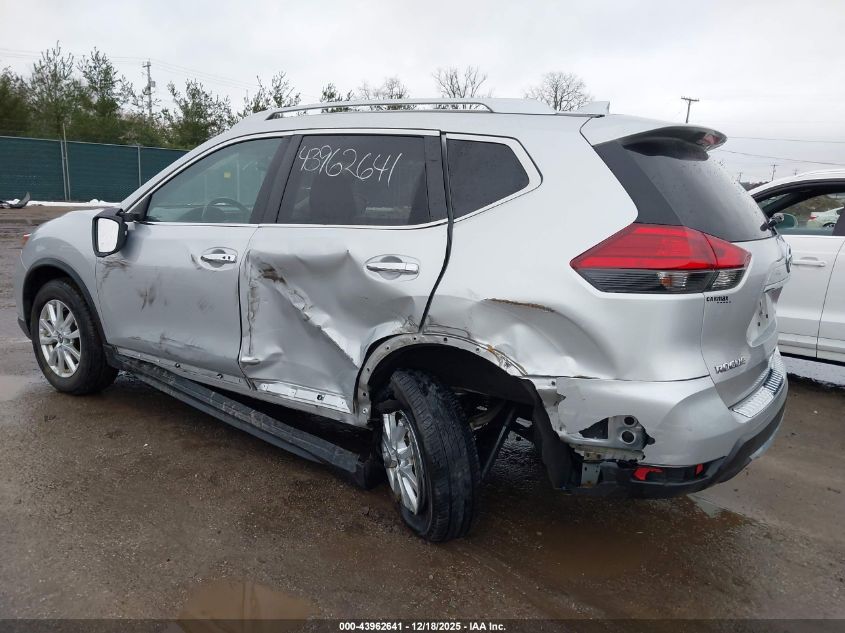 2017 Nissan Rogue Sv VIN: JN8AT2MV5HW252367 Lot: 43962641