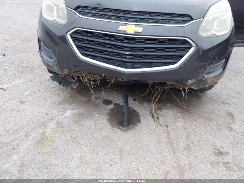 2016 Chevrolet Equinox Ls VIN: 2GNALBEK9G6117683 Lot: 43962649